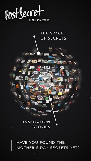 Screenshot PostSecret Universe on iPhone