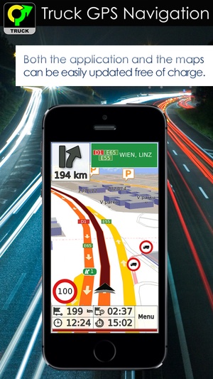 Screenshot Truck GPS Navigation & Maps on iPhone