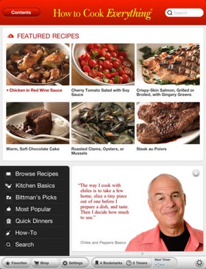 Screenshot How to Cook Everything on iPad