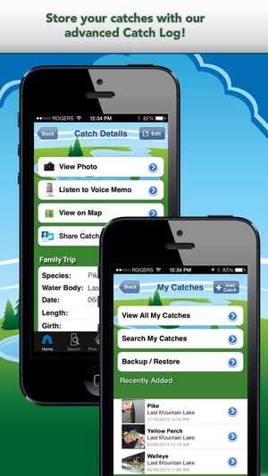 Screenshot iFish Saskatchewan on iPhone
