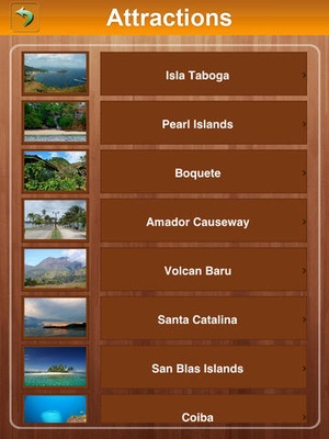 Screenshot Panama Offline Travel Guide on iPad