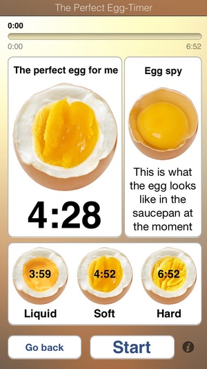 Screenshot The perfect Egg timer on iPhone