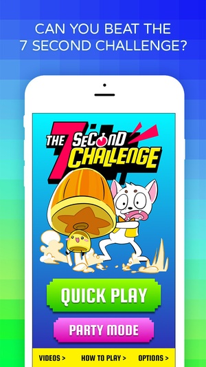 Screenshot The 7 Second Challenge on iPhone