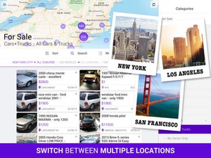 Screenshot Reader for Craigslist on iPad