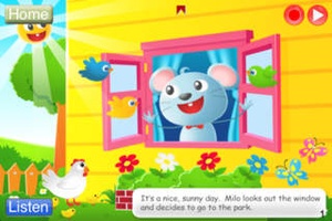 Screenshot Speech with Milo: Interactive Storybook on iPhone