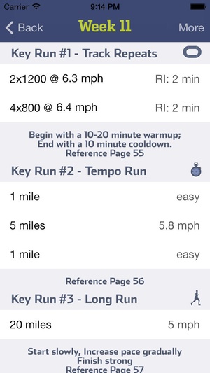 Screenshot Run Less Run Faster on iPhone