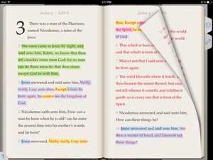 Screenshot Strong's Concordance with KJV on iPad