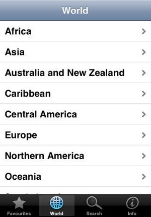 Screenshot WindGuru on iPhone