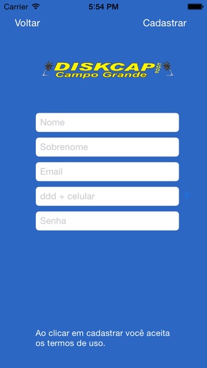 Screenshot DiskCap Mobile on iPhone
