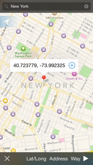 Screenshot We Maps 02 for Google Maps, Street View and Terrain Map on iPhone