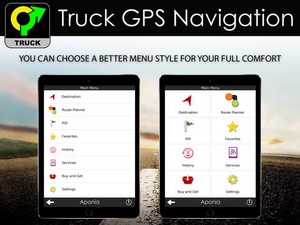 Screenshot Truck GPS Navigation & Maps on iPad