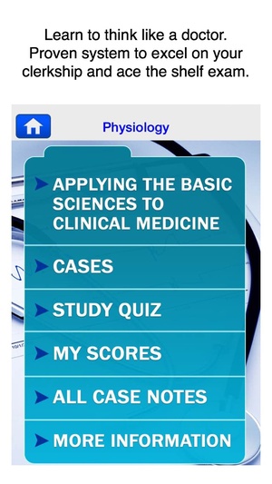 Screenshot Case Files Physiology, McGraw on iPhone
