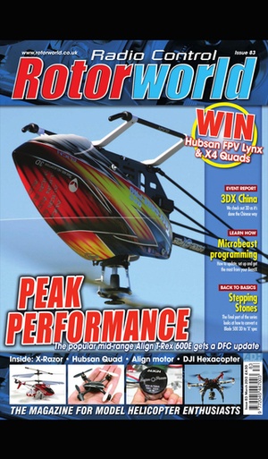 Screenshot Radio Control Rotorworld on iPhone