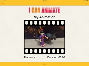 Screenshot I Can Animate on iPad