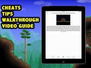 Screenshot Complete Cheats and Video Guide for Terraria on iPad