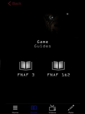 Screenshot Guide for FNAF3 on iPad