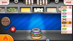 Screenshot Papa's Burgeria To Go! on iPhone