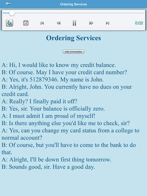 Screenshot English Conversation For Intermediate Learner on iPad