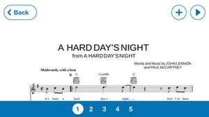 Screenshot Musicnotes Player on iPhone