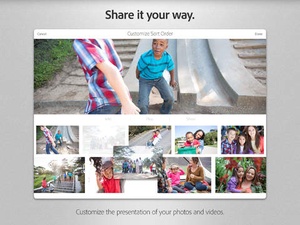 Screenshot Adobe Revel on iPad