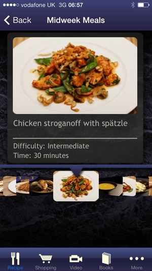 Screenshot Gordon Ramsay Cook With Me on iPhone