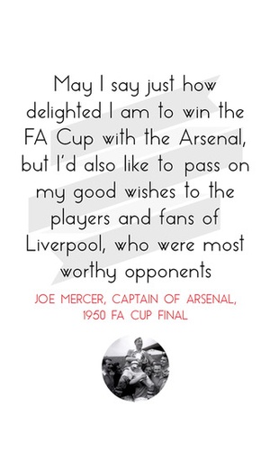 Screenshot Arsenal FA Cup 2014 on iPhone