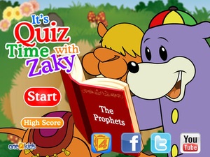 Screenshot Quiztime with Zaky 1 on iPad