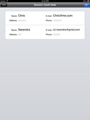 Screenshot Data Dig on iPad