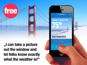 Screenshot InstaWeather on iPad
