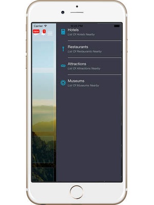 Screenshot SoloTraveller on iPad