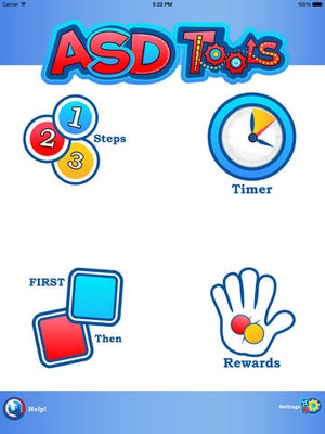 Screenshot ASD Tools on iPad