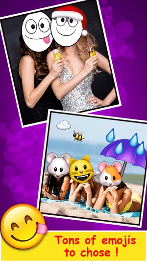 Screenshot Emoji Face on iPhone