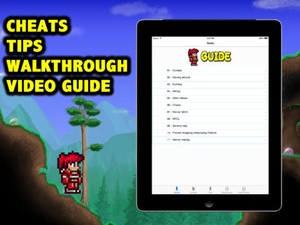 Screenshot Complete Cheats and Video Guide for Terraria on iPad