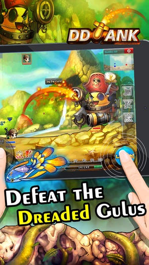 Screenshot DDTank on iPhone