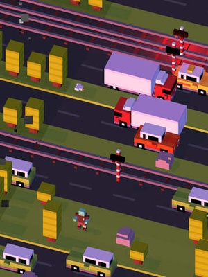 Screenshot Crossy Road - Endless Arcade Hopper on iPad