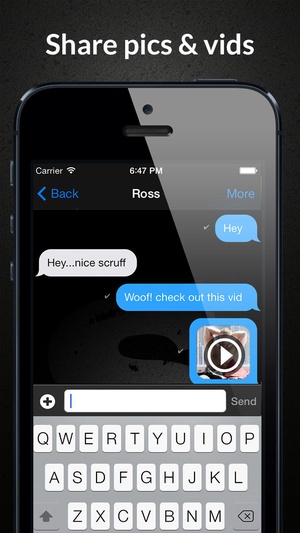 Screenshot SCRUFF on iPhone