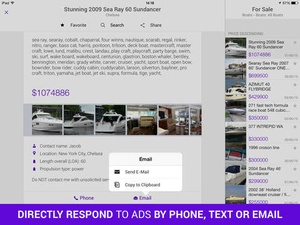 Screenshot Reader for Craigslist on iPad