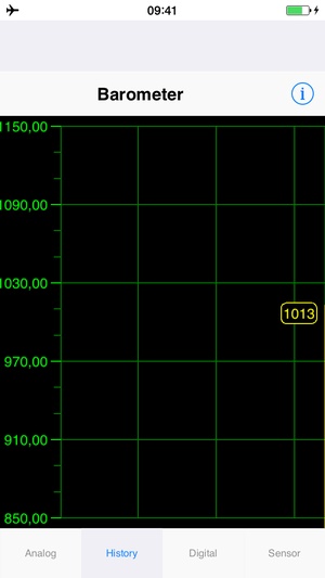 Screenshot Barometer plus Altimeter on iPhone