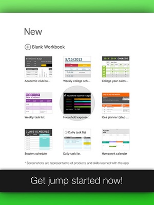 Screenshot Full Docs for Microsoft Office, Word, Excel, PowerPoint, Outlook & OneNote on iPad
