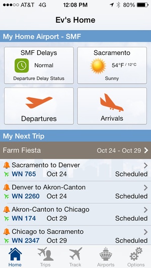 Screenshot FlightView Elite on iPhone