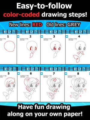 Screenshot How to Draw and Color on iPad
