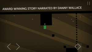 Screenshot Thomas Was Alone on iPhone