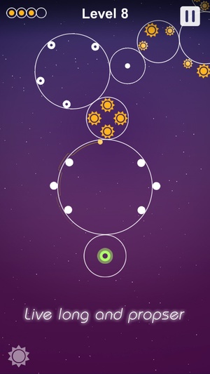 Screenshot Orbito on iPhone