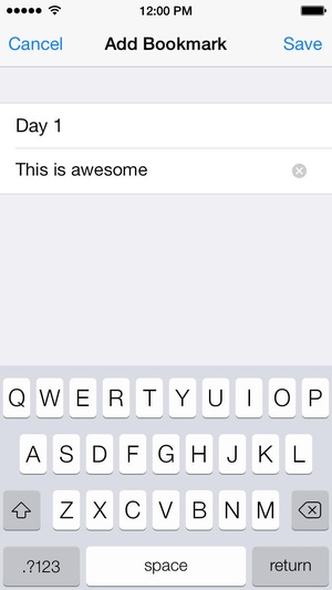 Screenshot Daily Teachings on iPhone