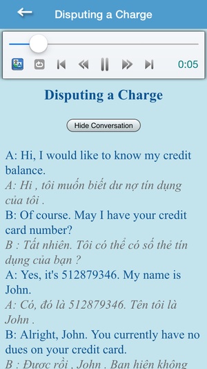 Screenshot English Conversation For Intermediate Learner on iPhone