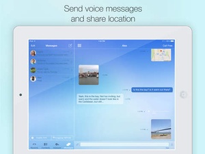 Screenshot Free Calling and Free Texting App, Cheap International Phone Calls and Messenger for iPhone, iPod and iPad by Voxofon on iPad