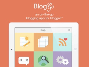 Screenshot BlogGo for Blogger on iPad