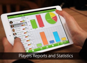 Screenshot iGrade for Volleyball Coach (Players' management with Roster, Game and Practice Information) on iPad