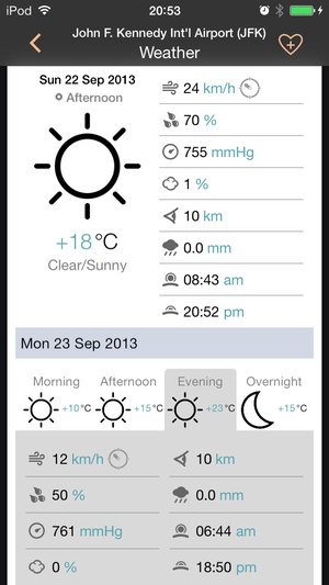 Screenshot FlightHero Pro ► Airline Flight Status Tracker on iPhone