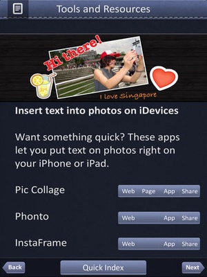Screenshot Guide Book for Facebook Marketing on iPad